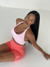 Load image into Gallery viewer, watermelon crush scrunch bum short set

